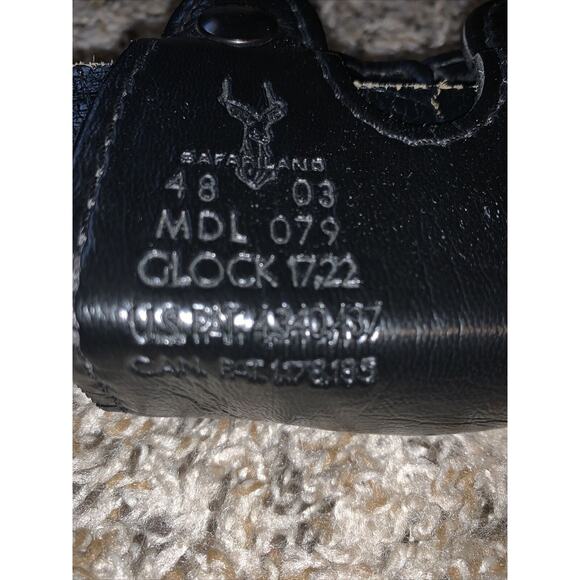 1921 Dutyman 32” w/ Safariland Thumbsnap Glock17 Holster & Model 079 Mag Pouch - Picture 6 of 9